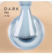 База для нігтів DARK PRO base №42, блакитна, 15 мл