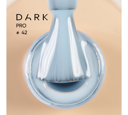 База для нігтів DARK PRO base №42, блакитна, 15 мл