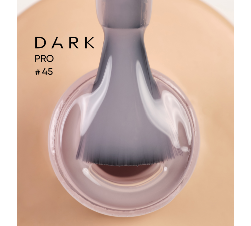 База для нігтів DARK PRO base №45, мокко, 15 мл