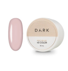 DARK PRO base nail polish No. 45, mocha, 30 ml