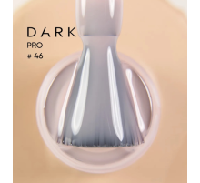 База для нігтів DARK PRO base №46, нюдова напівпрозора, 15 мл