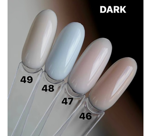 База для нігтів DARK PRO base №46, нюдова напівпрозора, 30 мл
