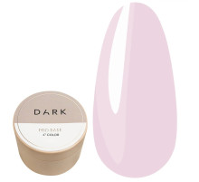 База для нігтів DARK PRO base №47, молочно-рожева напівпрозора, 50 мл