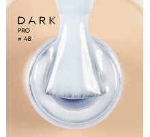 Nail base DARK PRO base No. 48, light blue, 15 ml