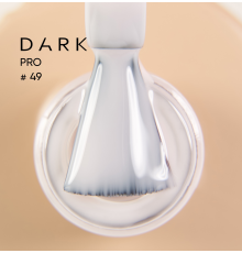 База для нігтів DARK PRO base №49, світло-бежева, 15 мл