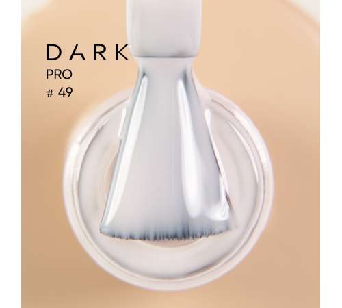 База для нігтів DARK PRO base №49, світло-бежева, 15 мл