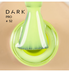 База для нігтів DARK PRO base №52, яскраво-жовта, 15 мл