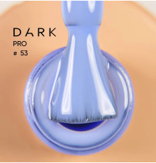 DARK PRO base nail polish No. 53, cornflower blue, 15 ml