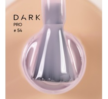 База для нігтів DARK PRO base №54, напівпрозорий рожевий, 15 мл