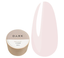 База для нігтів DARK PRO base №54, напівпрозорий рожевий, 30 мл