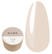 База для нігтів DARK PRO base №55, напівпрозорий беж, 30 мл