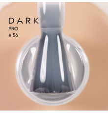 База для нігтів DARK PRO base №56, напівпрозорий молочний, 15 мл
