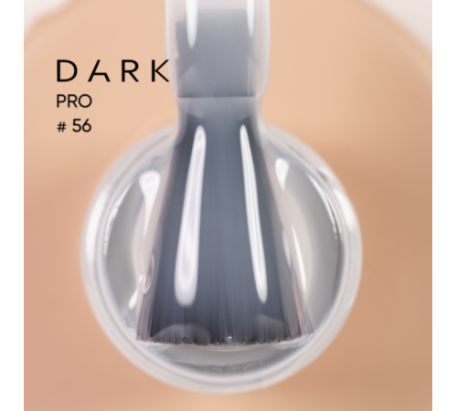 База для нігтів DARK PRO base №56, напівпрозорий молочний, 15 мл