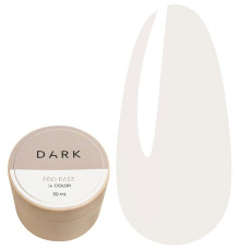 База для нігтів DARK PRO base №56, напівпрозорий молочний, 30 мл