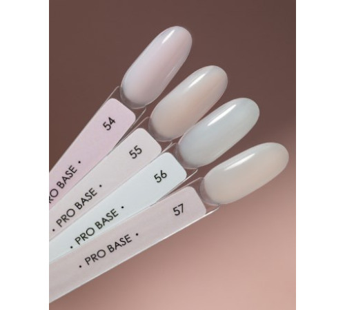 Nail base DARK PRO base No. 56, translucent milky, 30 ml
