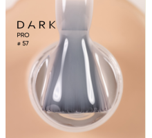 База для нігтів DARK PRO base №57, напівпрозорий айворі, 15 мл