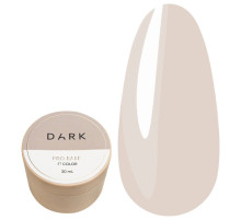 База для нігтів DARK PRO base №57, напівпрозорий айворі, 30 мл