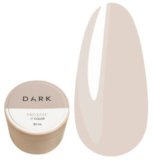 База для нігтів DARK PRO base №57, напівпрозорий айворі, 30 мл
