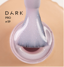 База для нігтів DARK PRO base №59, світло-рожева з шиммером, 15 мл
