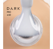 База для нігтів DARK PRO base №60, біла з шиммером, 15 мл