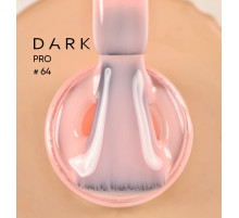 База для нігтів DARK PRO base №64, персикова, 15 мл