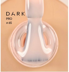 База для нігтів DARK PRO base №65, кремова, 15 мл