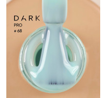 База для нігтів DARK PRO base №68, лазурна, 15 мл