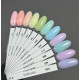 DARK PRO base nail polish No. 68, azure, 15 ml