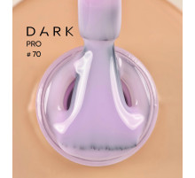 База для нігтів DARK PRO base №70, лавандова, 15 мл
