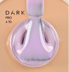 База для нігтів DARK PRO base №70, лавандова, 15 мл