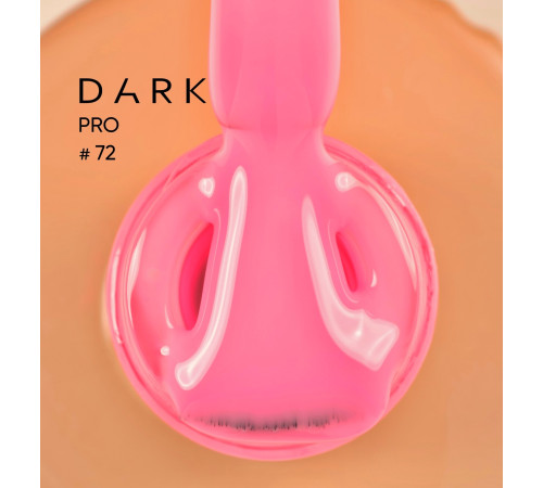 База для нігтів DARK PRO base №72, барбі, 15 мл