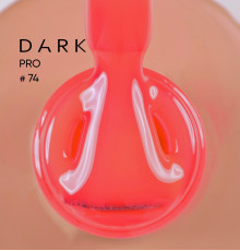 База для нігтів DARK PRO base №74, кораловий, 15 мл