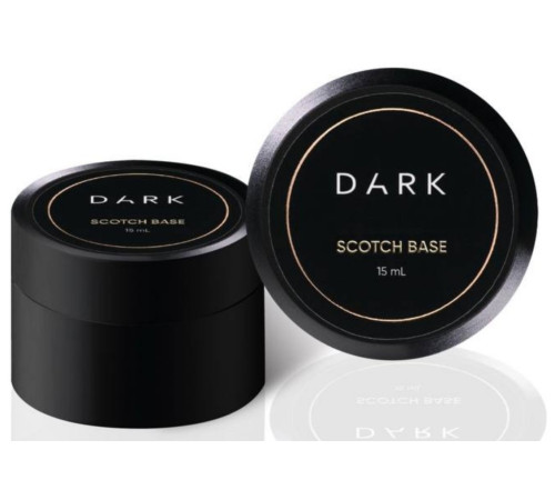 База для нігтів DARK SCOTCH base, покращена формула, без пензлика, прозора, 15 мл