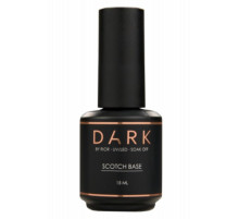 База для нігтів DARK SCOTCH base, покращена формула, прозора, 15 мл