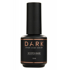 База для ногтей DARK SCOTCH base, улучшенная формула, прозрачная, 15 мл