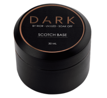 База для нігтів DARK SCOTCH base, покращена формула, прозора, 30 мл
