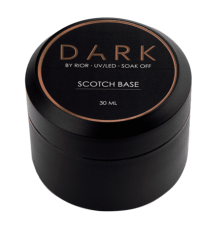 База для ногтей DARK SCOTCH base, улучшенная формула, прозрачная, 30 мл